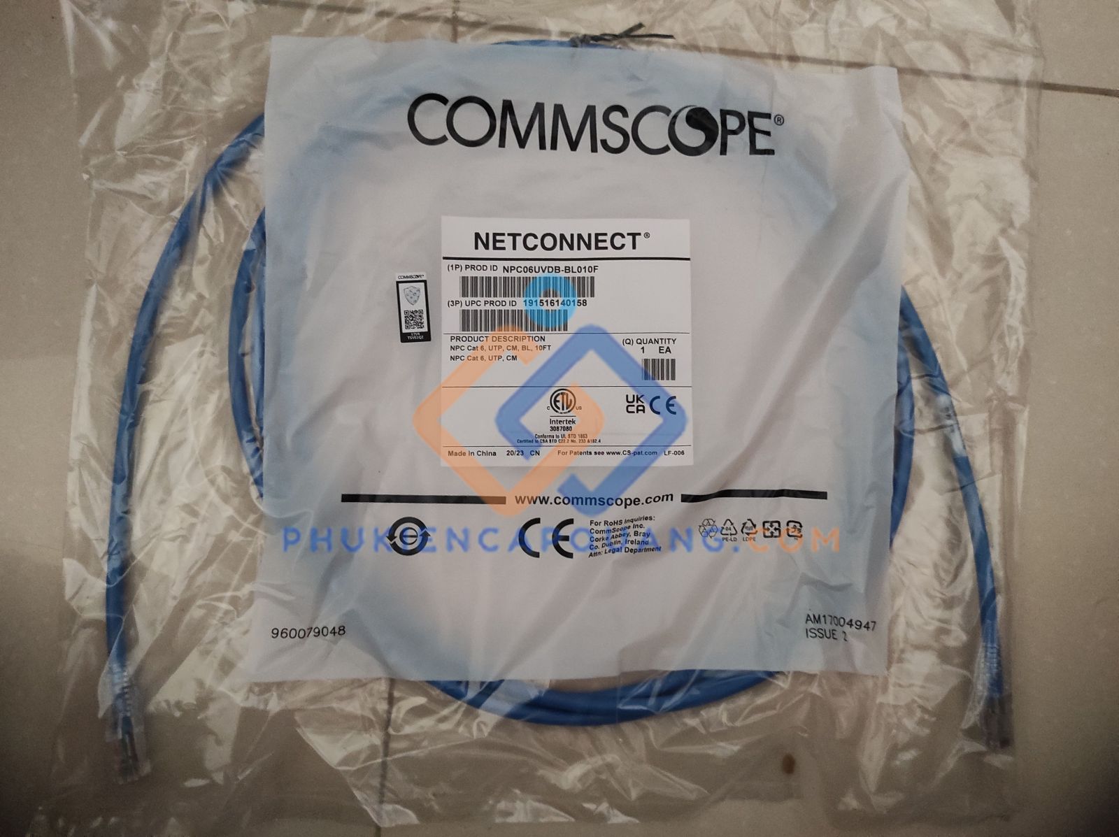 day-nhay-mang-cat6-30cm-0-3m-commscope-npc06uvdb-bl001f