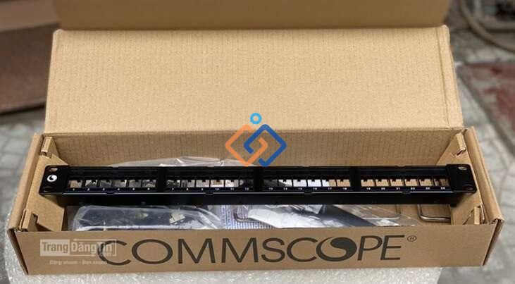 patch-panel-commscope-24-port-cat6-chinh-hang