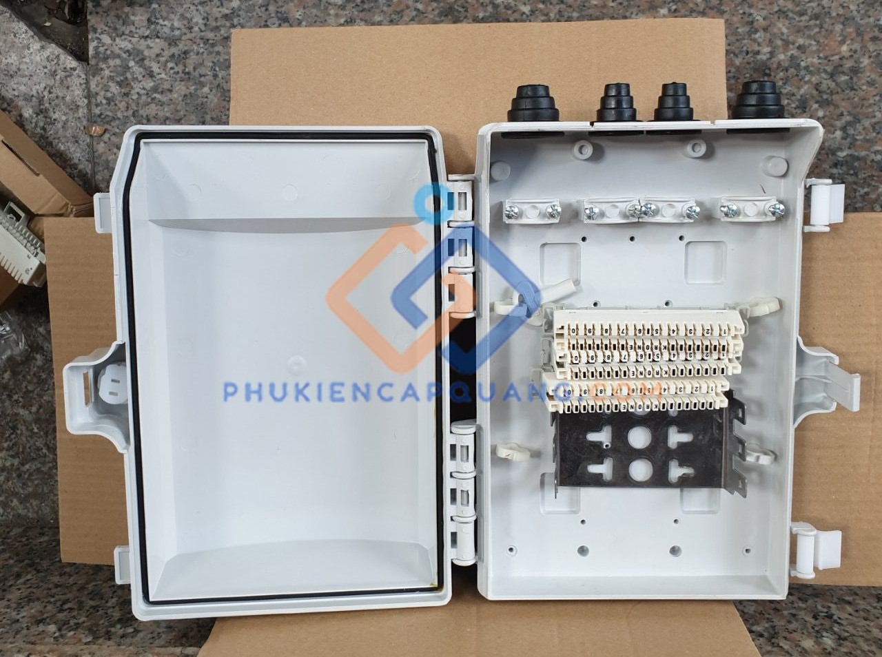 Hộp cáp điện thoại là gì? Phân loại hộp MDF, IDF