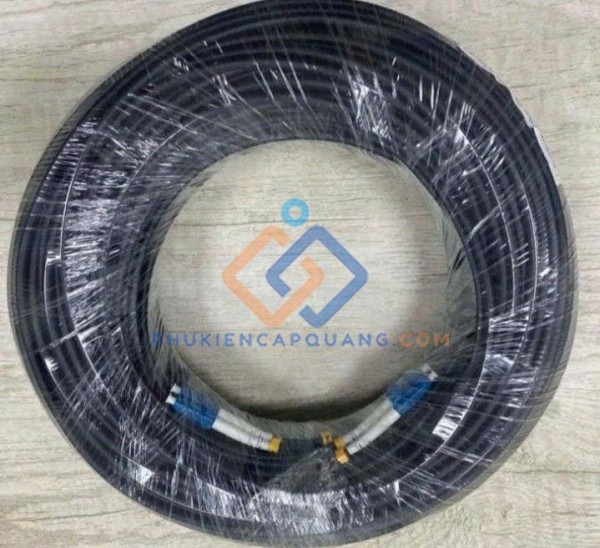 Dây nhảy quang ngoài trời CPRI Singlemode LC/UPC Duplex dài 50m