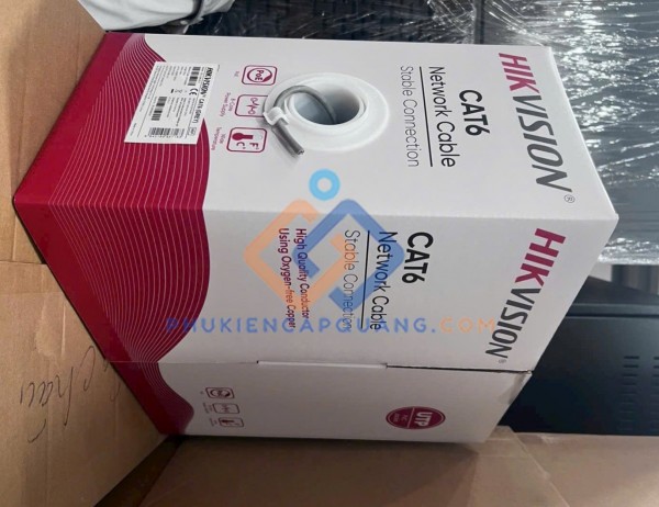 Cáp mạng CAT6 UTP DS-1LN6UZCO Hikvision 