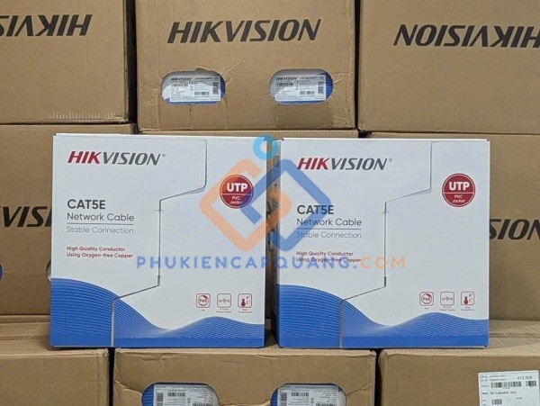 Cáp mạng CAT5E Hikvision Mã DS-1LN5EUECO