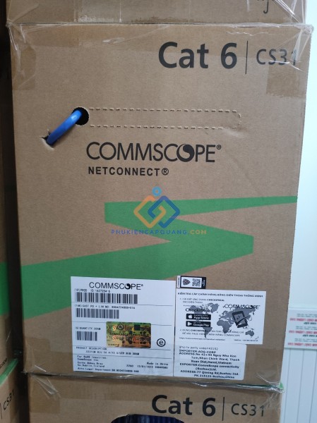 Cáp mạng CAT6 Commscope UTP Mã 1427254-6 