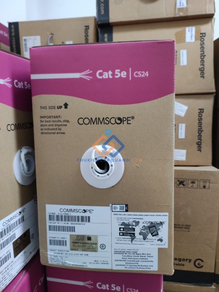 Cáp mạng CAT5E Commscope U/UTP Mã 6-219590-2