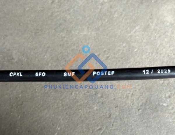 Cáp quang 8Fo CPKL Postef Cống phi kim loại 