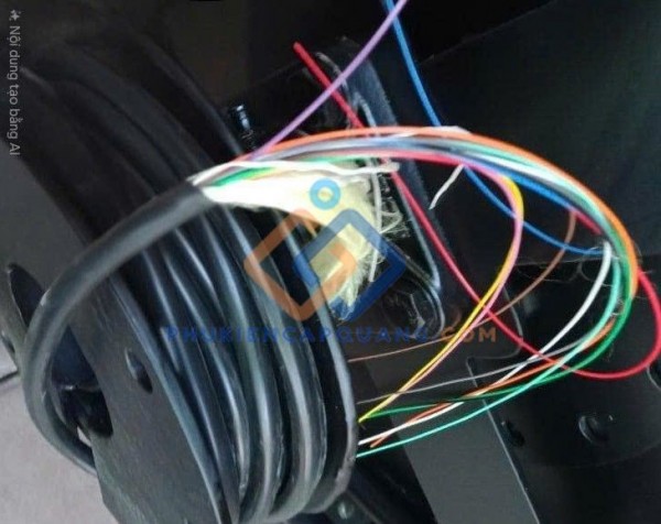 Cáp quang Singlemode 4 sợi, chống va đập ngoài trời, đầu LC-LC hoàn chỉnh (100m) 