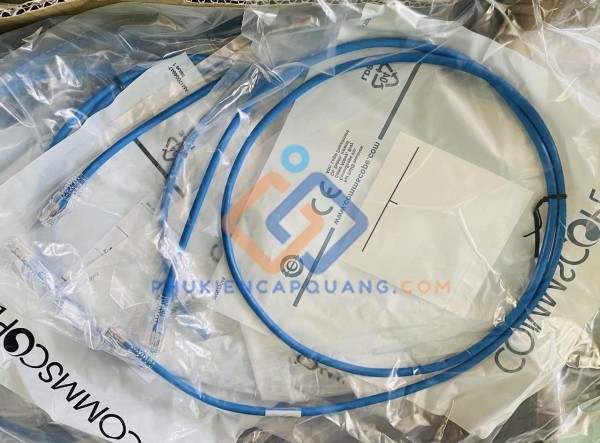 Dây nhảy mạng CAT6A NPC6ASZDB-WT050C Commscope dài 0.5M (50cm) 