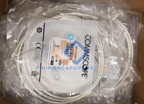 Dây nhảy mạng CAT6A dài 0.5m(50cm) Commscope