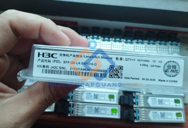 Module quang H3C SFP-GE-LX-SM1310-D 