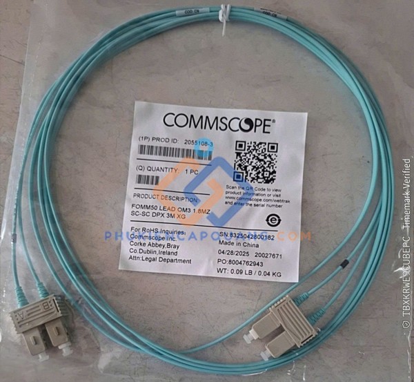 Dây nhảy quang OM3 Multimode 2055108-3 Commscope 