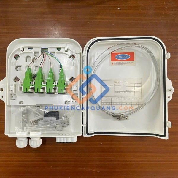 Hộp phối quang ODF 8Fo outdoor SC/APC