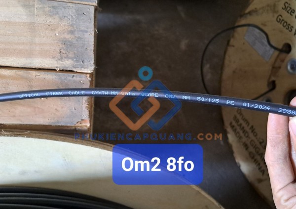 Cáp quang multimode 8Fo OM2 GYXTW
