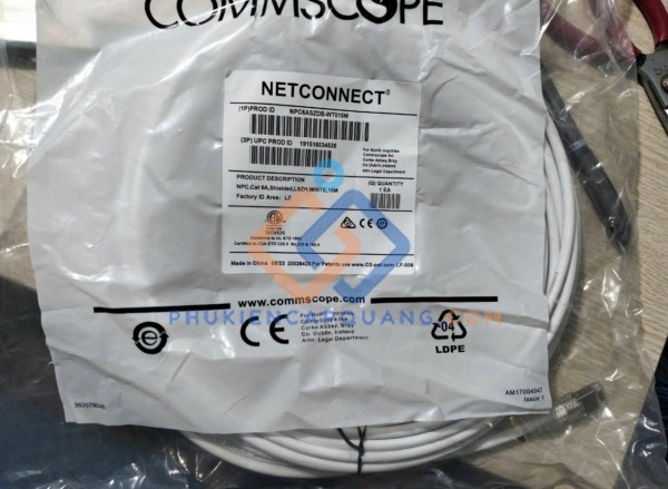 Dây nhảy mạng CAT6A NPC6ASZDB-WT015M