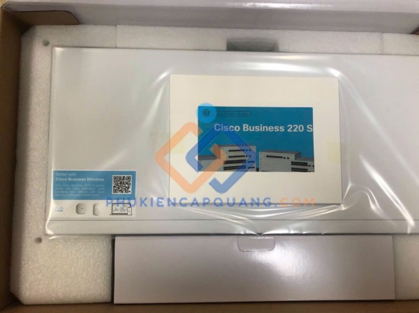 Thiết bị chuyển mạch Switch Cisco CBS220-24T-4G-EU Smart 24 port GE, 4x1G SFP Shared 