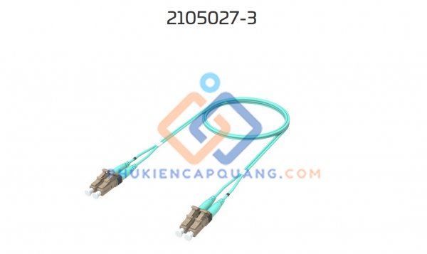 Dây nhảy quang multimode OM3 2105027-3 Commscope LC LC dài 3m 