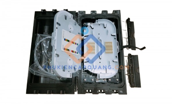 Măng xông cống bể 48Fo 96Fo chôn ngầm 3 vào 3 ra IP68