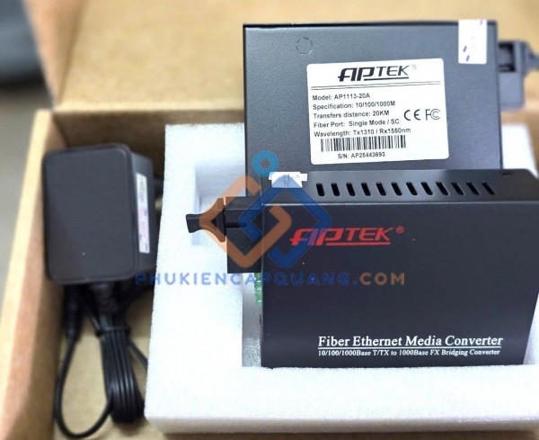 Converter quang Aptek AP1113-20A