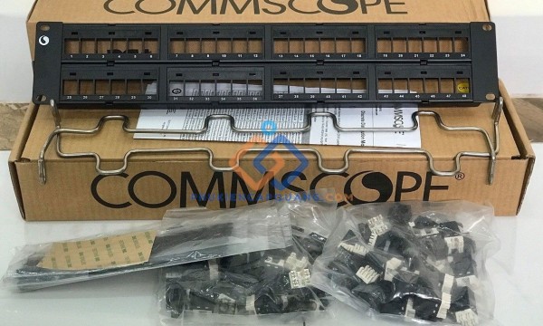 Patch panel Commscope 48 cổng cat6 760237041 | 9-1375091-2