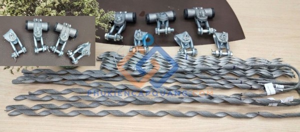 Bộ néo cáp quang Khoảng vượt Kv400