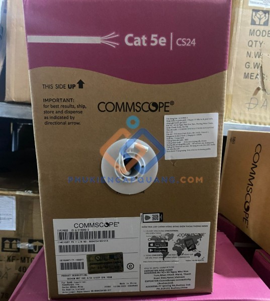 Dây cáp mạng cat5e 6-219590-2 