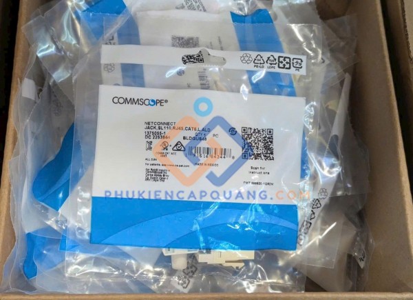 Nhân mạng RJ45 CAT6 Commscope 1375055-1
