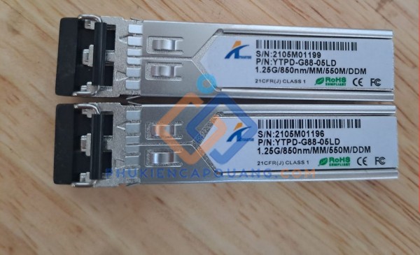 Module quang Multimode 2 sợi quang YTPD-G88-05-LD