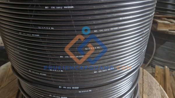 Cáp quang 24Fo Có kim loại singlemode