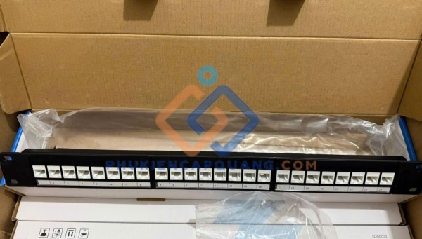 Patch panel LS 24 port CAT6 P/N: LS-PP-SC6-24P