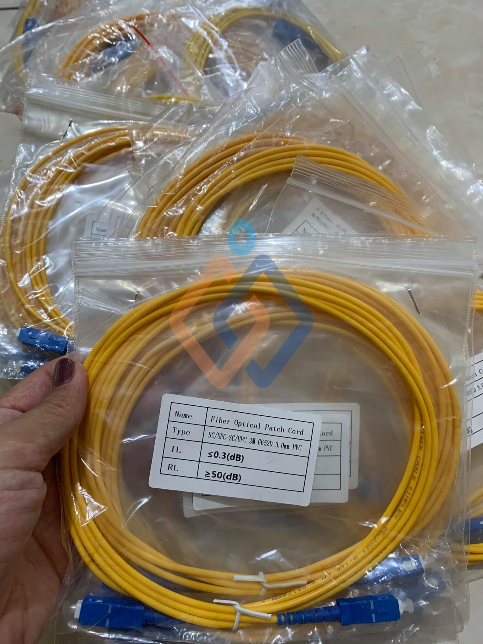 SC APC patch cord | Phụ Kiện Cáp Quang